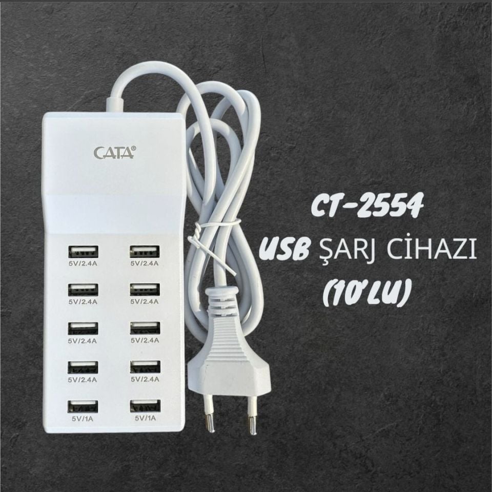 Cata Çoklu Şarj Aleti USB