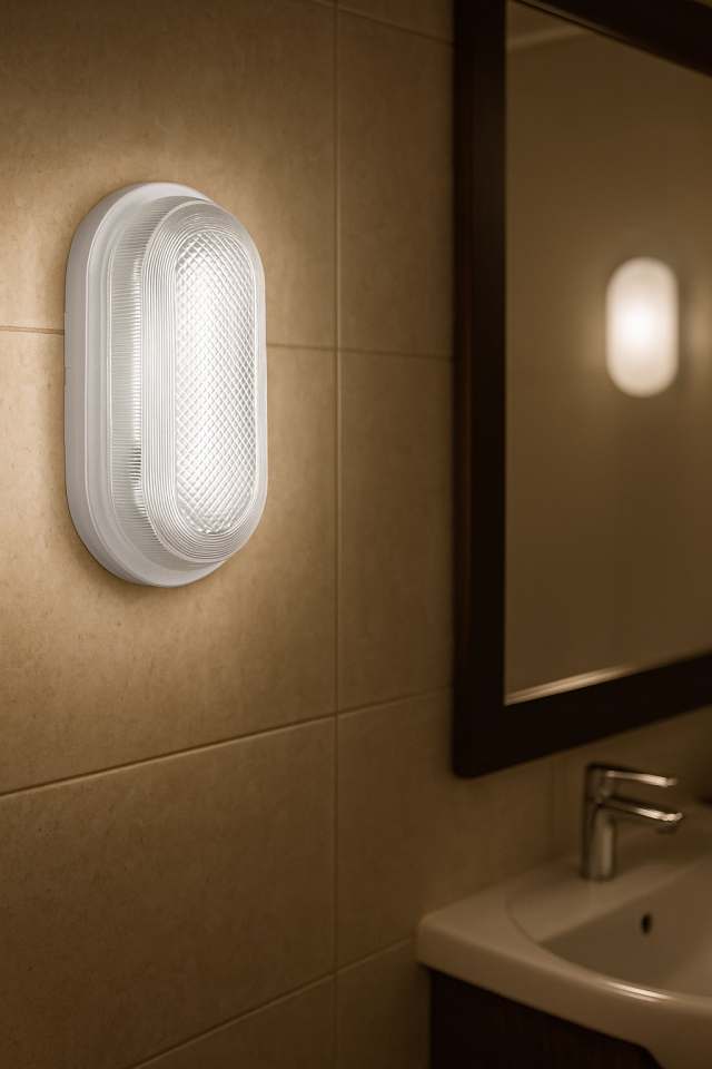 NOAS Rigel Kristal Nemliyer Armatür Beyaz Işık