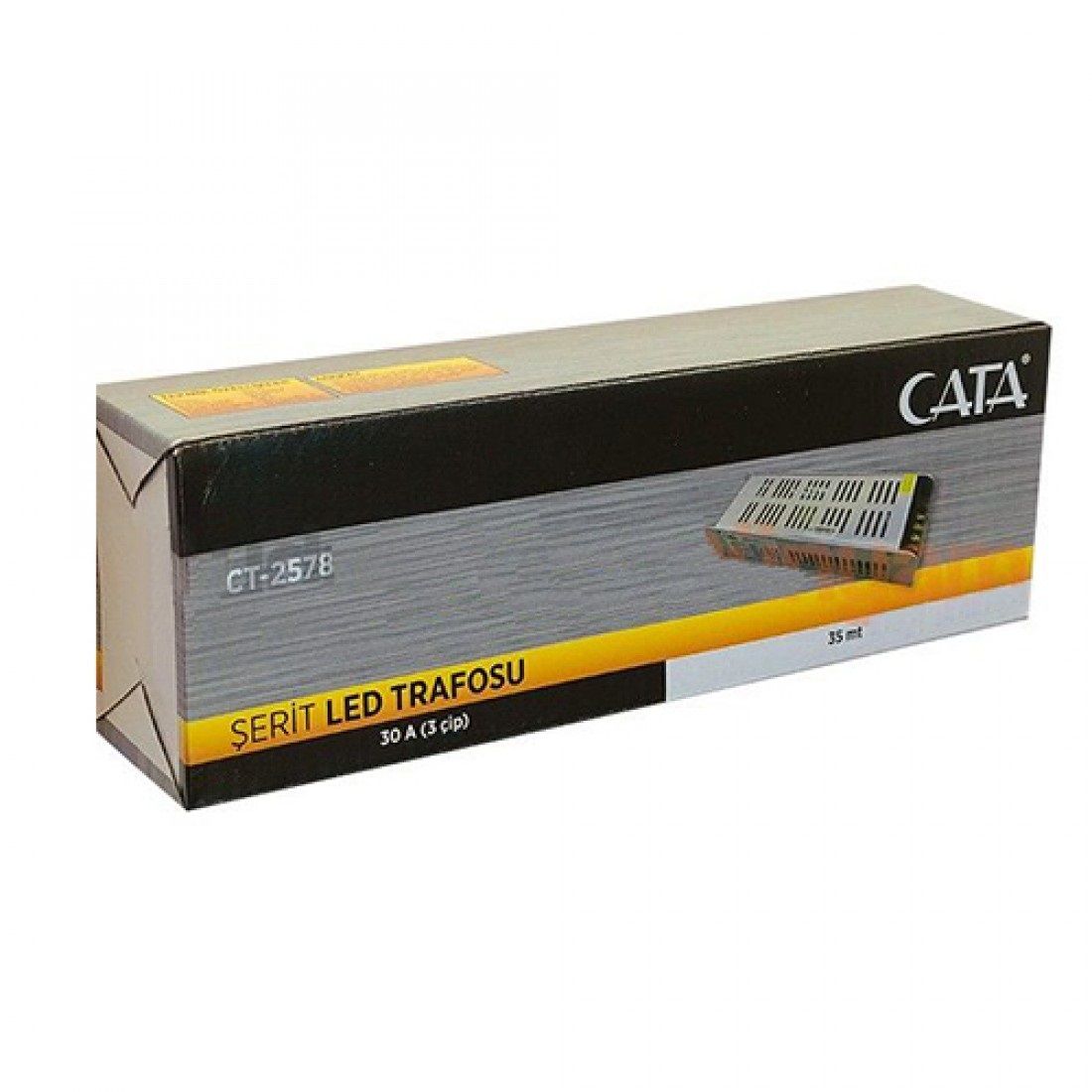 Cata 30 Amper Slim Şerit Led Trafosu Fansız ( 360 W)