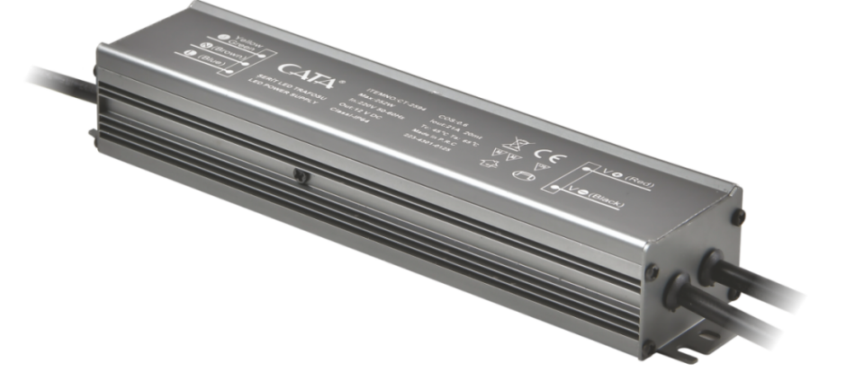 Cata 21 Amper 200 watt Dış Mekan Şerit Led Trafo Slim