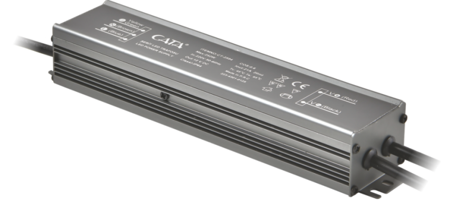 Cata 21 Amper 200 watt Dış Mekan Şerit Led Trafo Slim