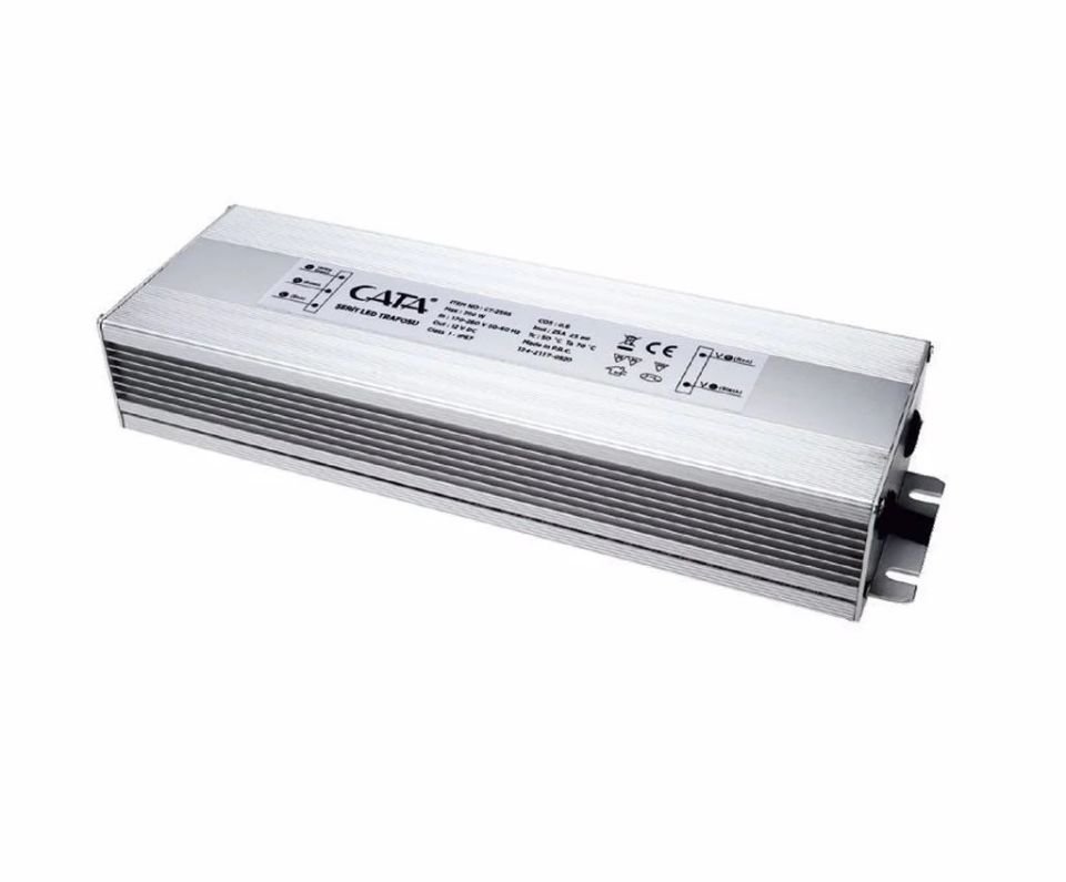 Cata Premium 12Volt 21 Amp Dış Mekan Şerit Led Trafo
