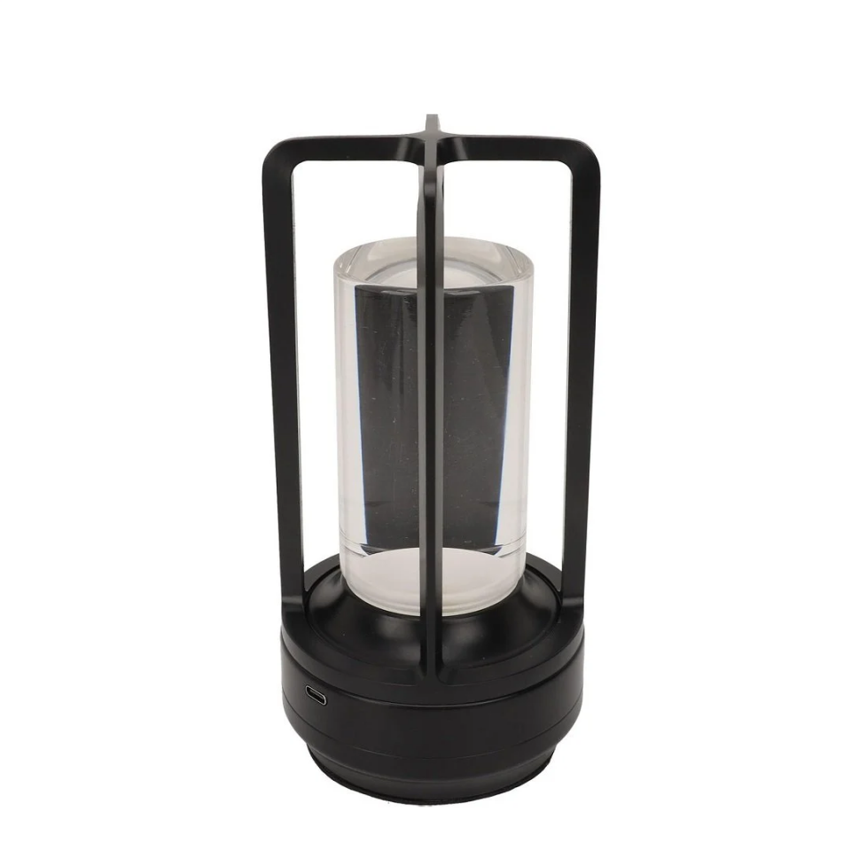 Cata Vegas Şarjlı Masa Lambası Siyah