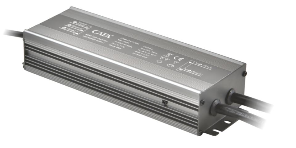 Cata Premium 12 Volt 25 Amp Dış Mekan Şerit Led Trafo