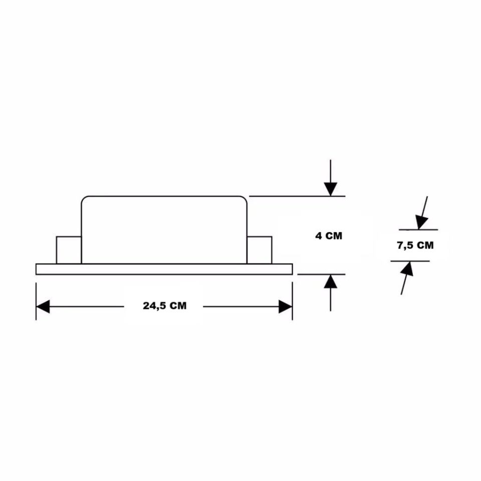 Cata 25 Amper 250 Watt Dış Mekan Şerit Led Trafo Slim