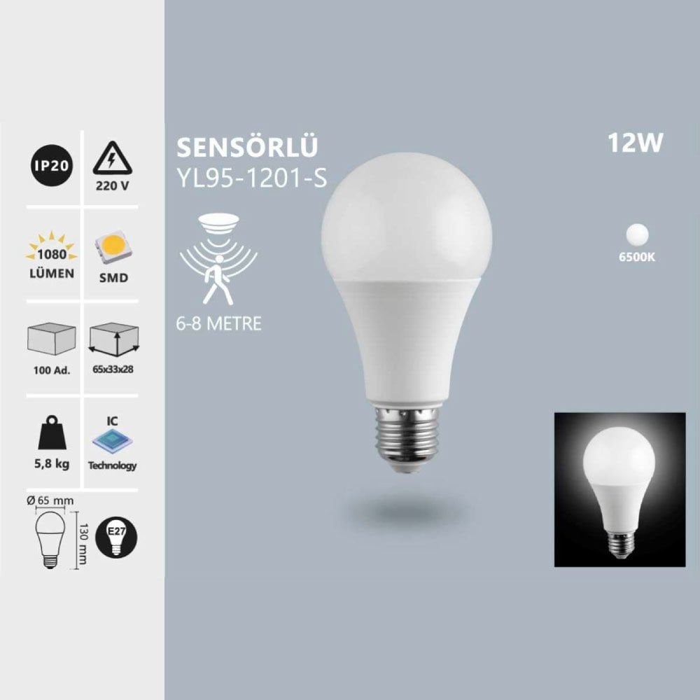 12W Led Ampul Beyaz