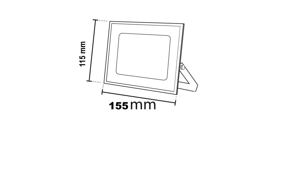 Noas 50W Ultra Slim Led Projektör YEŞİL IŞIK
