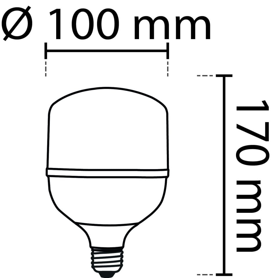 Noas 30W Led Torch Ampul Beyaz Işık