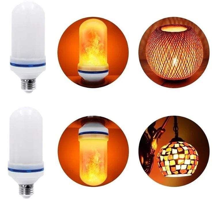 Cata 5w Alev Led Ampul Amber Renk