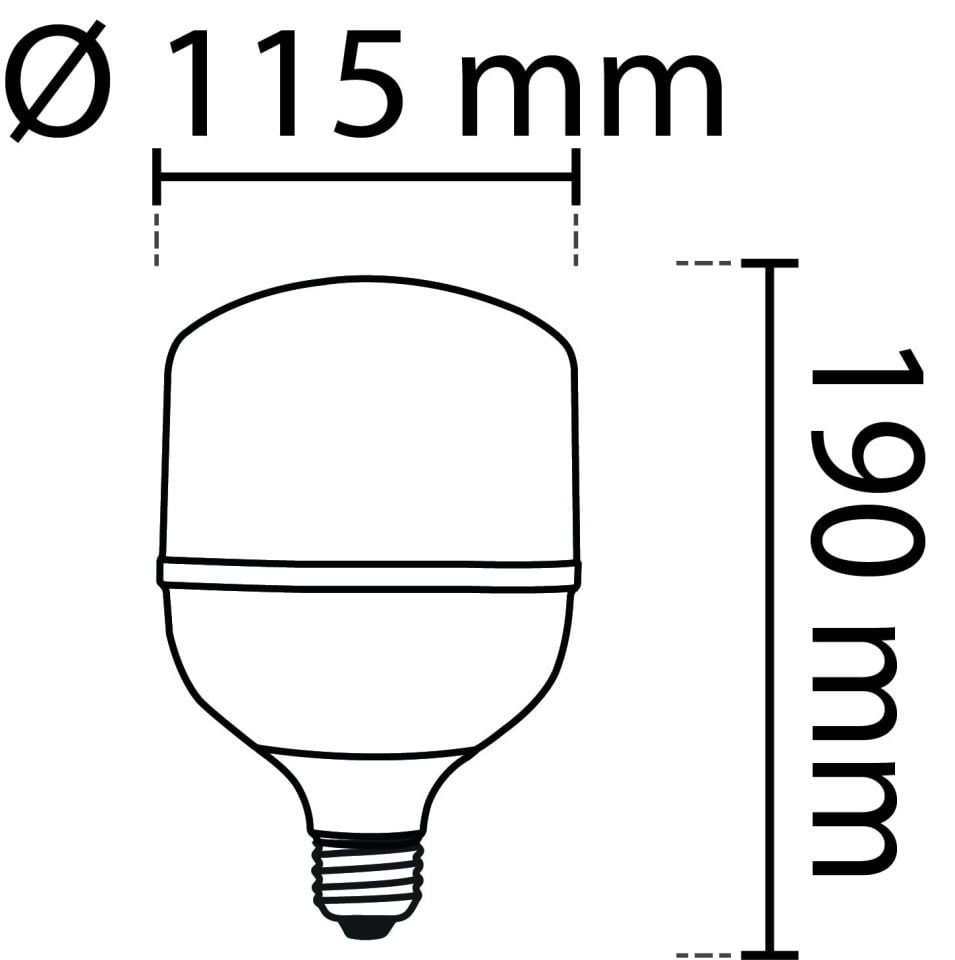 Noas 40W Led Torch Ampul Gün Işığı
