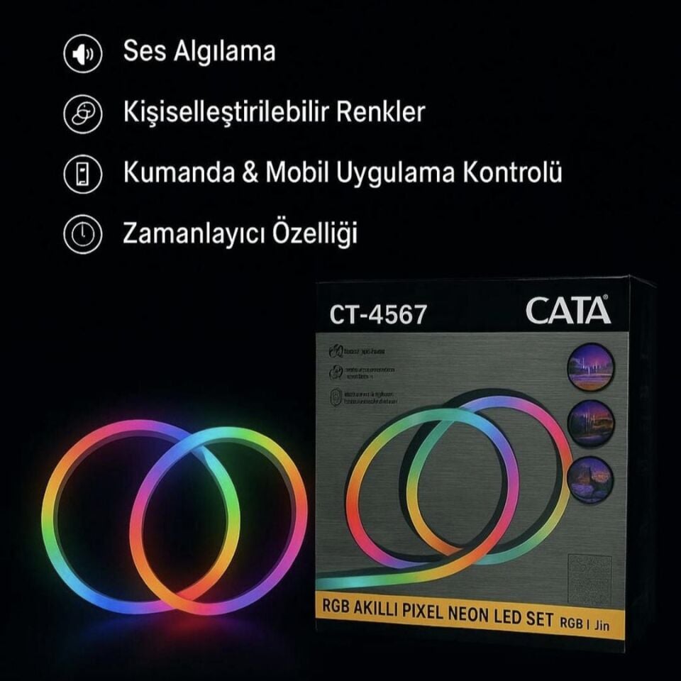 CATA PIXEL NEON LED SET RGB
