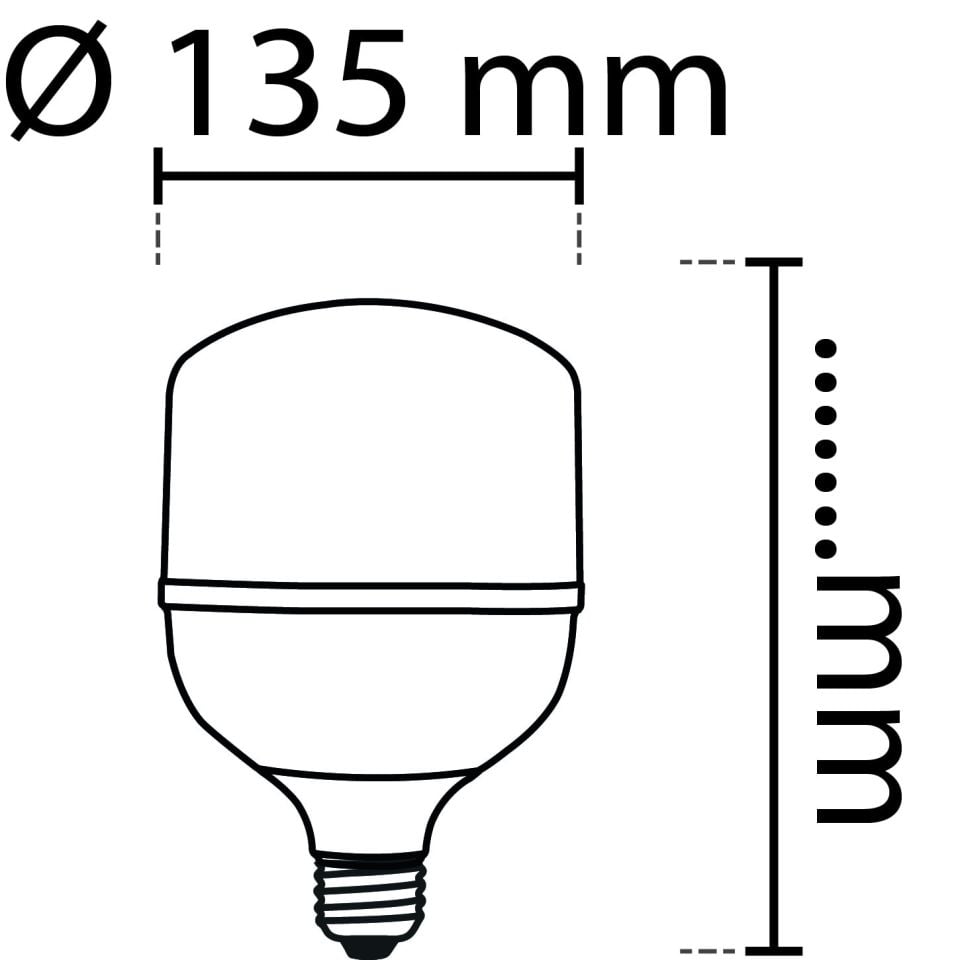 Noas 60W Led Torch Ampul Gün Işığı