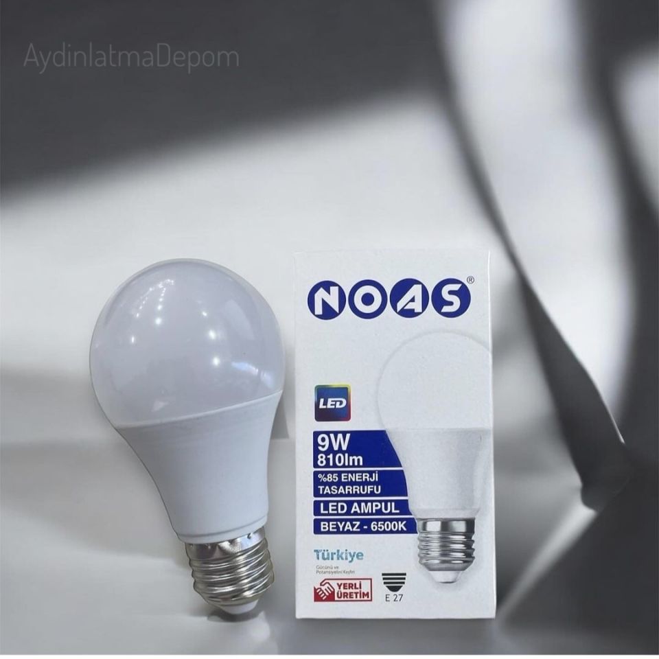 Noas 9 W Led Ampul Gün Işığı