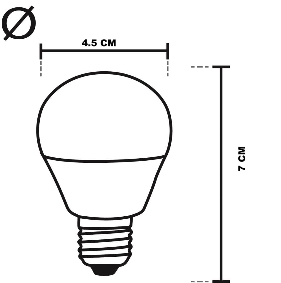 Cata 1 Watt Led Top Ampul Beyaz Işık