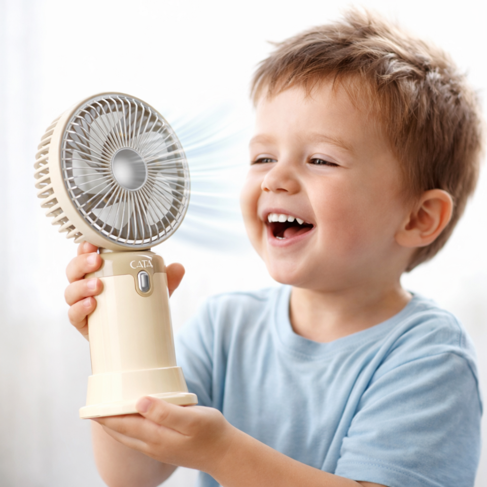 CATA ŞERİNO EL VE MASA VANTİLATÖR ŞARJLI