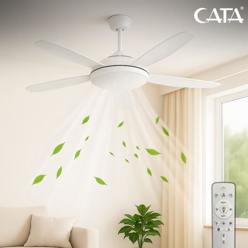 CATA Fırtına Ledli Tavan Vantilatörü 3 Renk