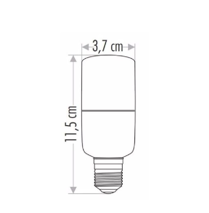 Cata 9 Watt E14 Duylu Led Ampul Beyaz Işık