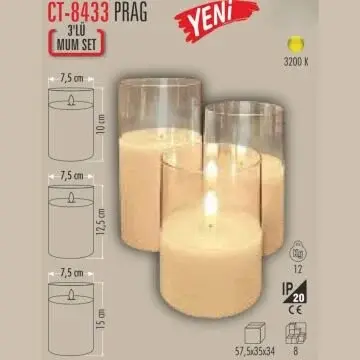 CATA PRAG 3LÜ MUM SET