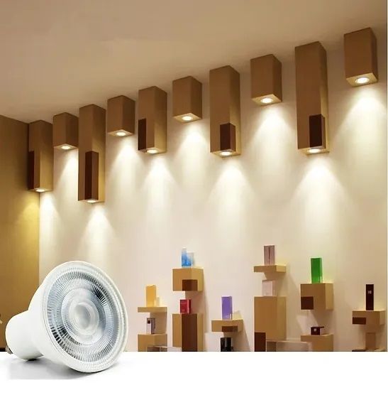 Cata 7w Led Ampul Gu10 Amber