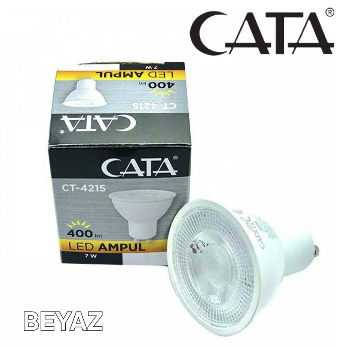 Cata 7w Led Ampul Gu10 Beyaz Işık