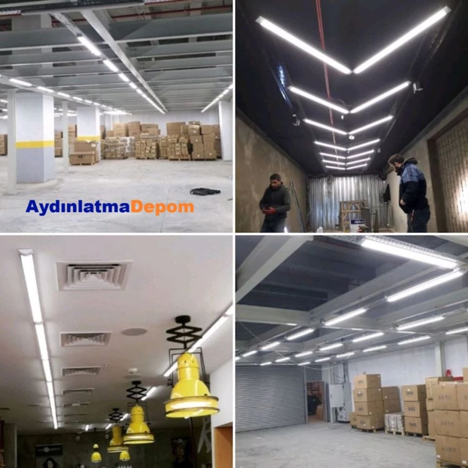 Noas 40W Ip20 120 Cm Bant Armatür Beyaz Işık