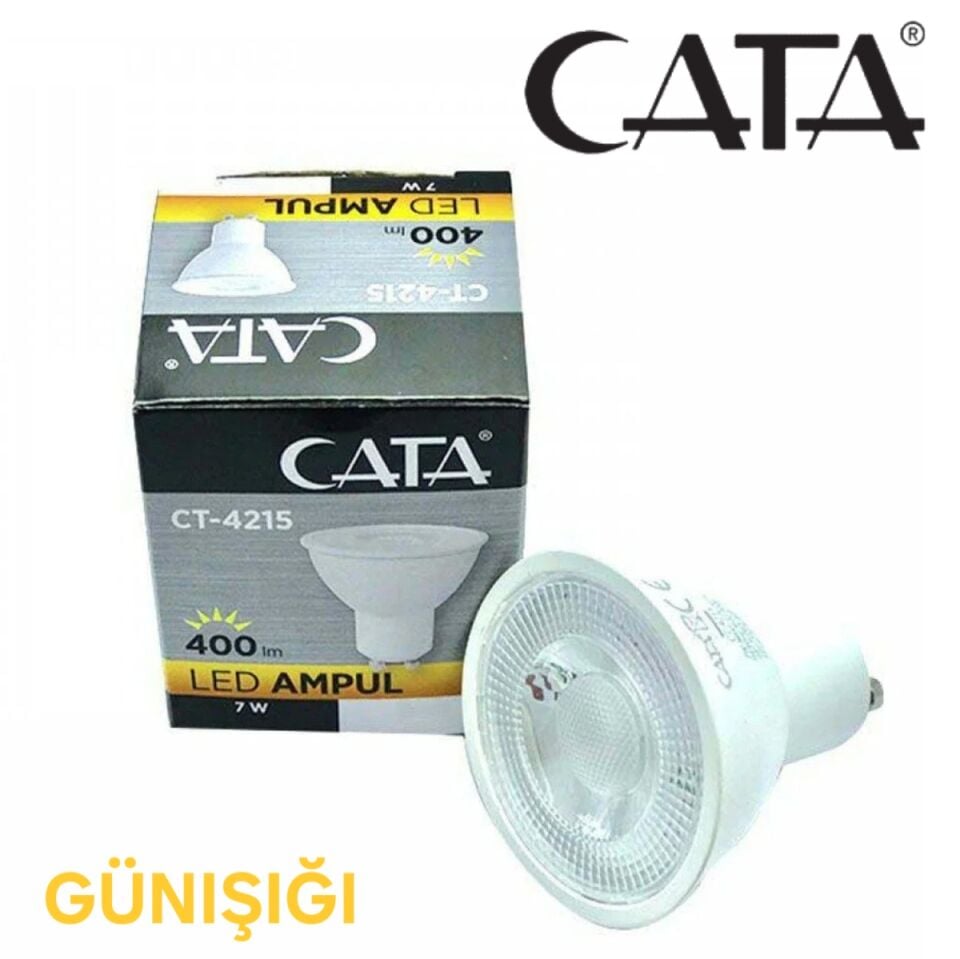 Cata 7w Led Ampul Gu10 Günışığı
