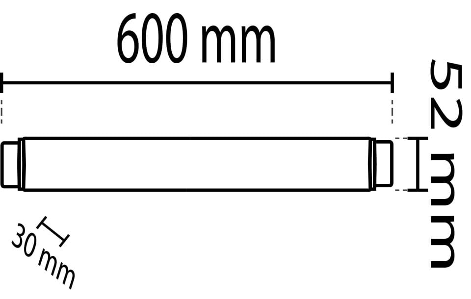 Noas 18W Ip65 60 Cm Salina Etanj Nemli Yer Beyaz Işık