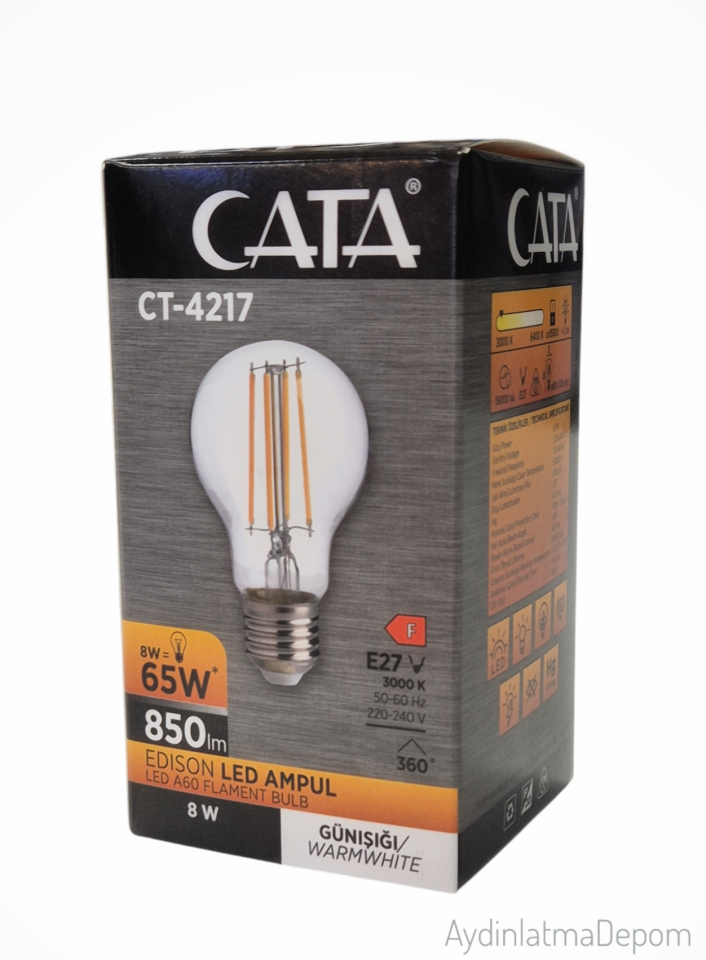 Cata 8 Watt Led Ampul Günışığı Renk