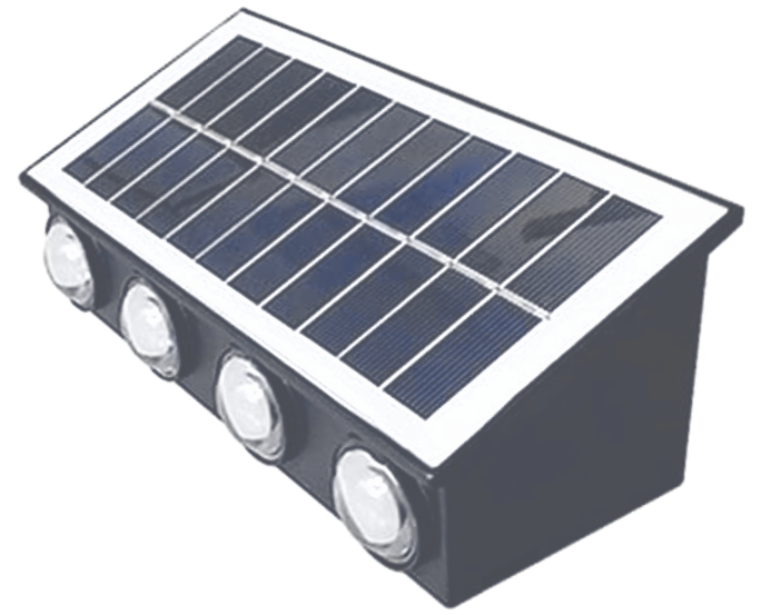 HELİOS  20W SOLAR LED DUVAR APLİK GÜNIŞIĞI
