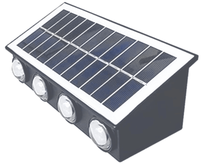 HELİOS  20W SOLAR LED DUVAR APLİK GÜNIŞIĞI