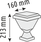 HELİOS IP65 3OW 3 RENK FONKSİYONLU SOLAR BAHÇE AYDINLATMA