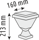 HELİOS IP65 3OW 3 RENK FONKSİYONLU SOLAR BAHÇE AYDINLATMA