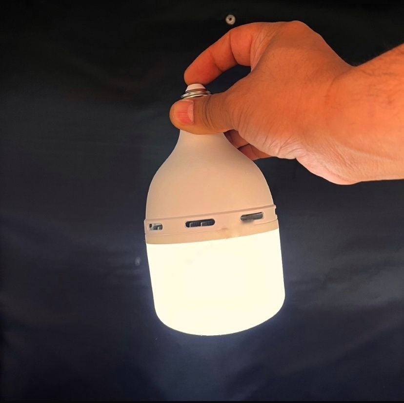 Cata 35 Watt E27 Duylu Şarjlı Led Ampul Beyaz Işık