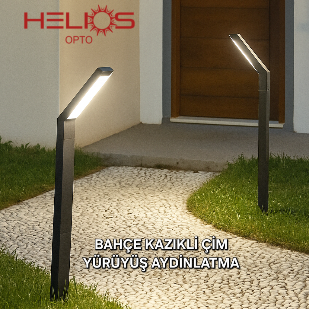 HELIOS 15 WAT 3 FONKSİYONLU IP65 ÇİM ARMATÜR