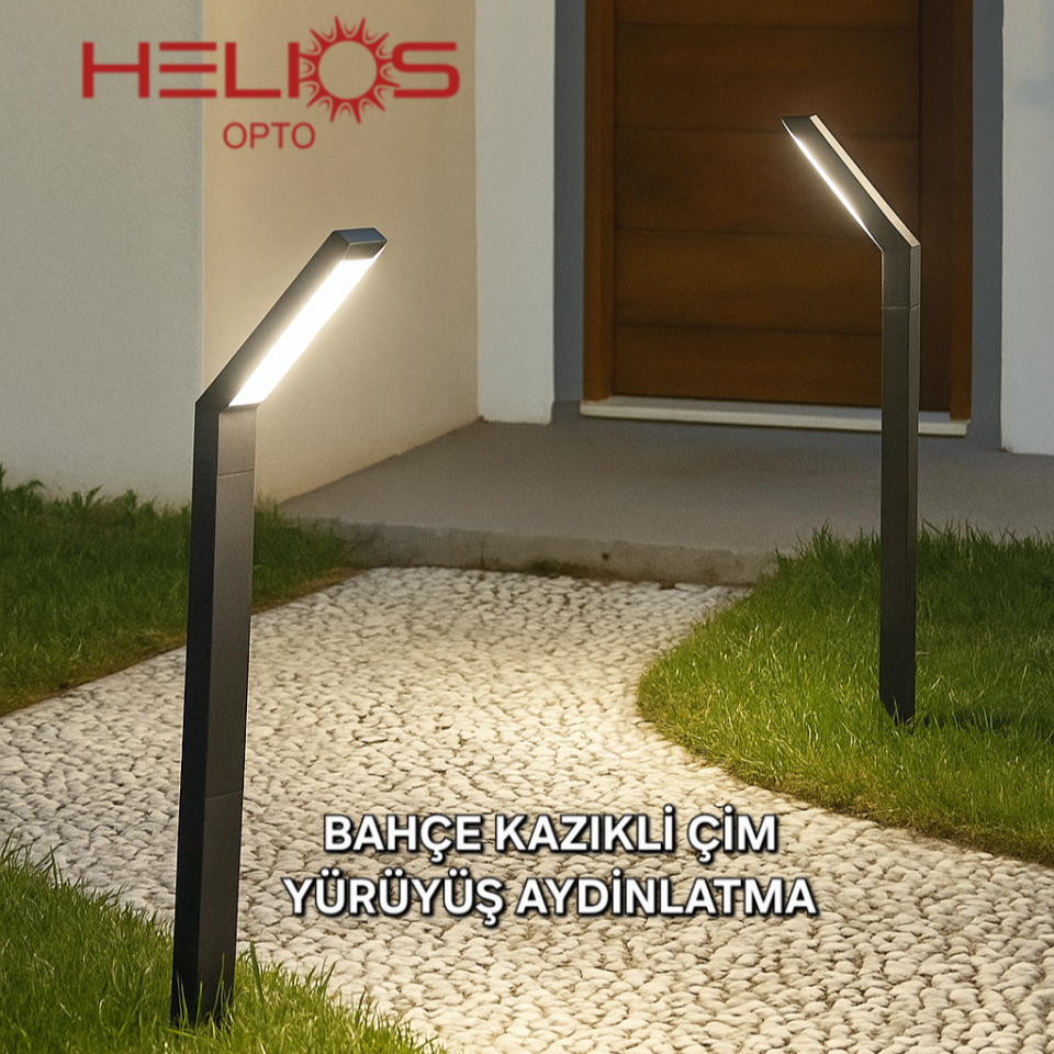 HELIOS 15 WAT 3 FONKSİYONLU IP65 ÇİM ARMATÜR