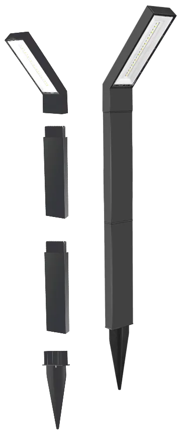 HELIOS 15 WAT 3 FONKSİYONLU IP65 ÇİM ARMATÜR