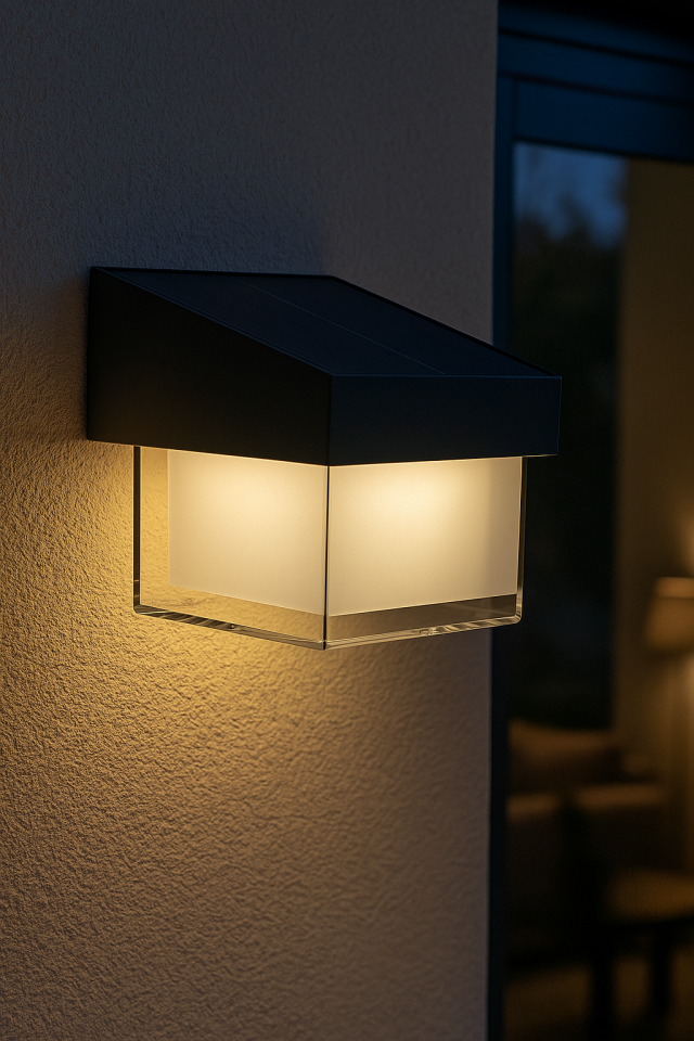 HELİOS 15 W BAHÇE DUVAR SOLAR ARMATÜR 3 RENK