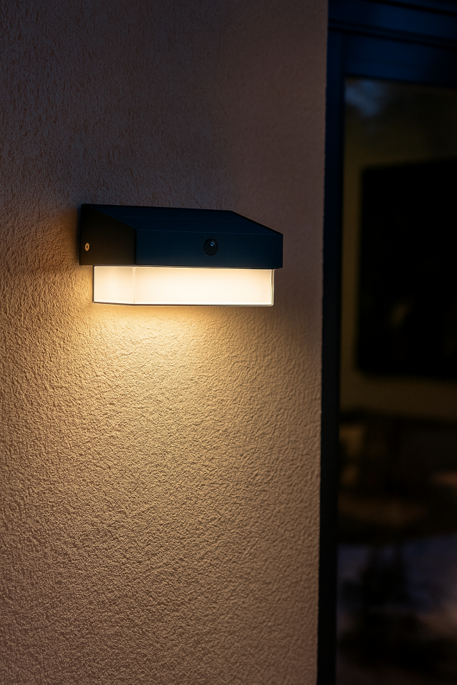 HELİOS 30 W BAHÇE DUVAR SOLAR ARMATÜR 3 RENK