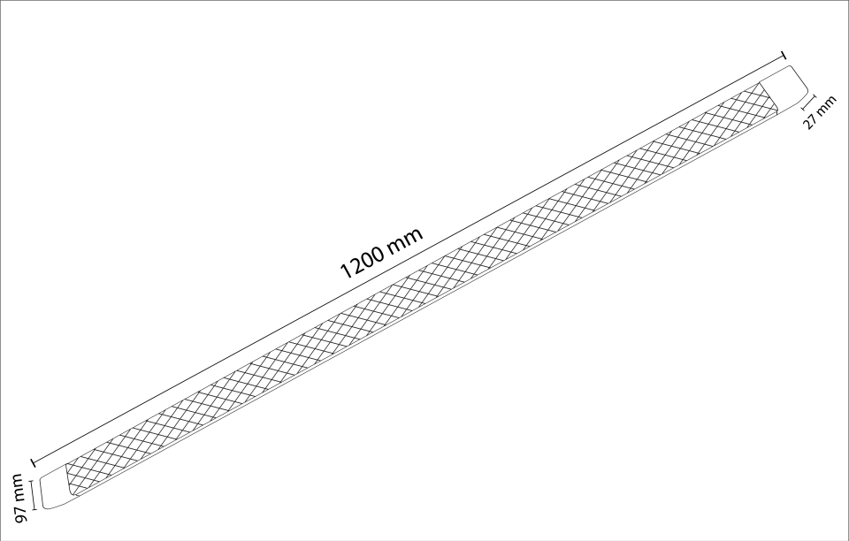 Noas 80W Ip20 120 Cm Etna Bant Armatür Günışığı