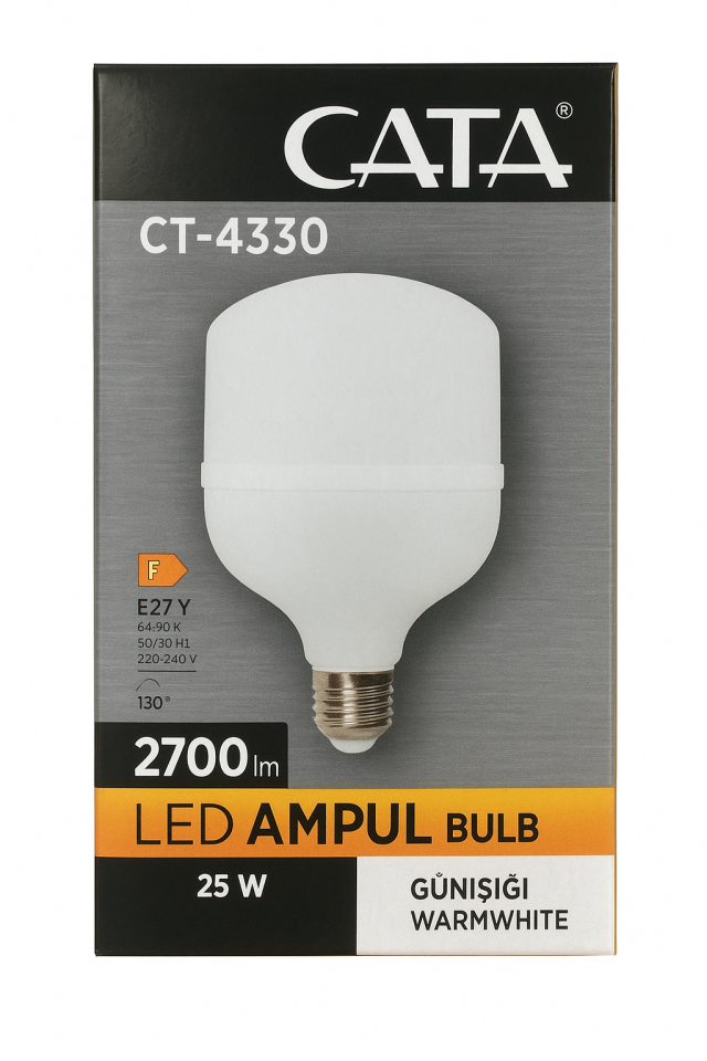 Cata 25 Watt Torch Led Ampul GünIşığı