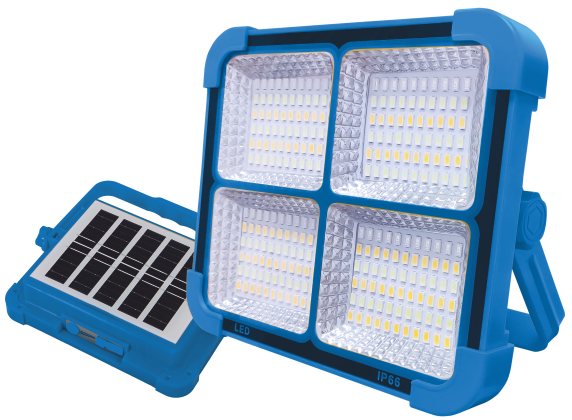 HELIOS 200W SOLAR ŞARJLI PROJEKTÖR