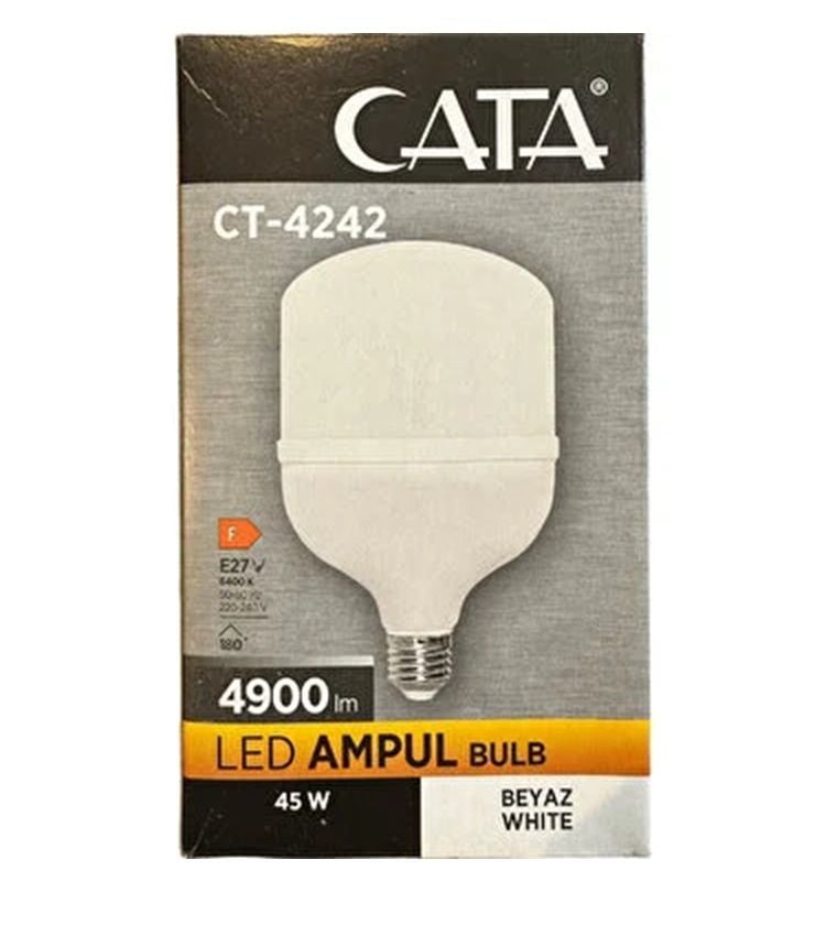 Cata 45 Watt E27 Duylu Torch Led Ampul Beyaz Işık