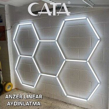 Cata Anzer Linear Armatür Beyaz Işık 360W