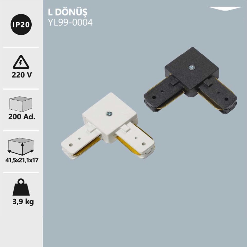 Noas Monofaze L Dönüş Aparatı Beyaz