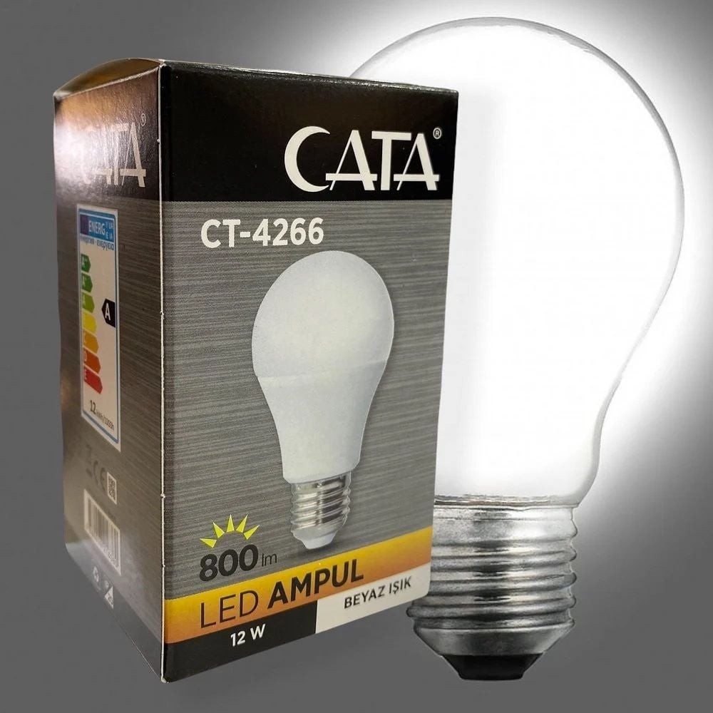 Cata 12 W Led Ampul Beyaz Işık