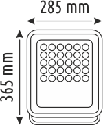 HELİOS 400 WAT IP65 SOLAR PROJEKTÖR BEYAZ