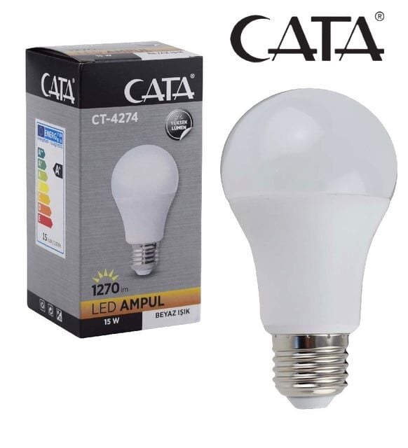 15W Led Ampul (E27) (Günışığı)