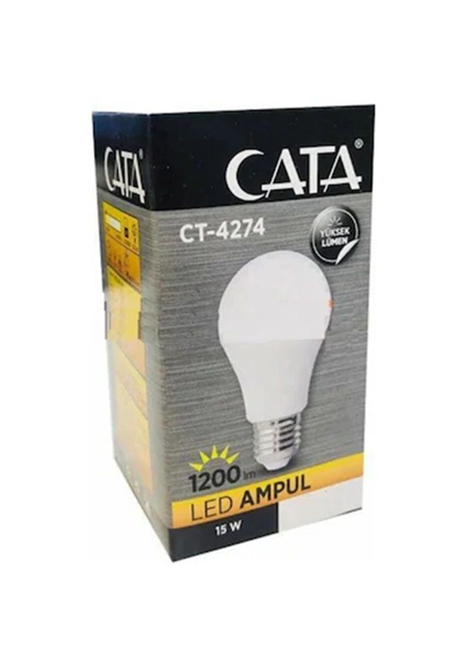 15W Led Ampul (E27) (Günışığı)