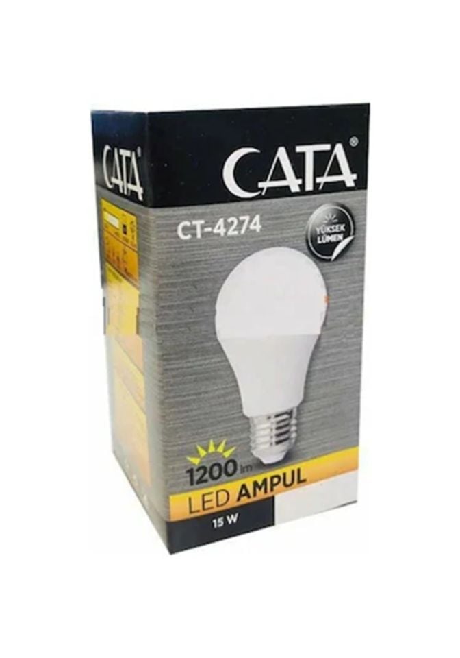 15W Led Ampul (E27) (Günışığı)