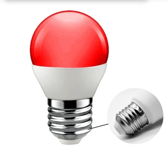 Cata 6W Led Ampul Kırmızı Renk E27 Duy